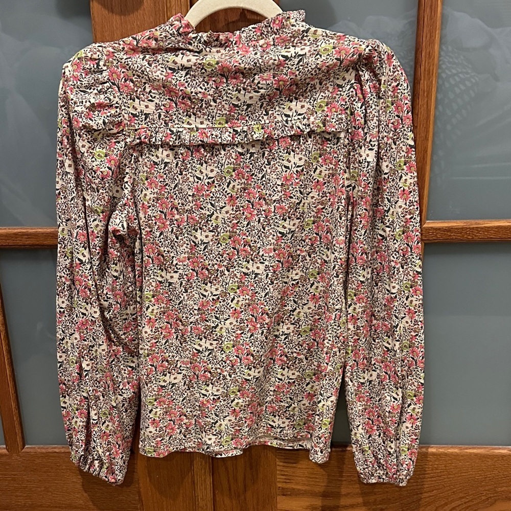 Nation LTD Floral Blouse - Pink, White, Black​ - Picture 4 of 7